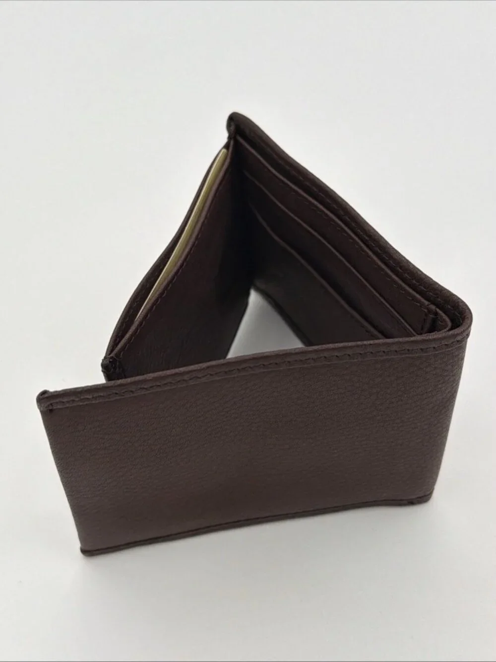 Fossil Bifold Leather Wallet, Credit Card Holder, Brown, NWT